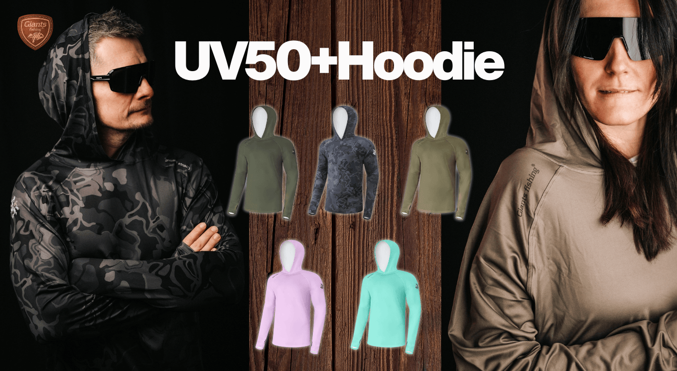 Funktionsshirt mit langen Ärmeln UV50+ Kapuze