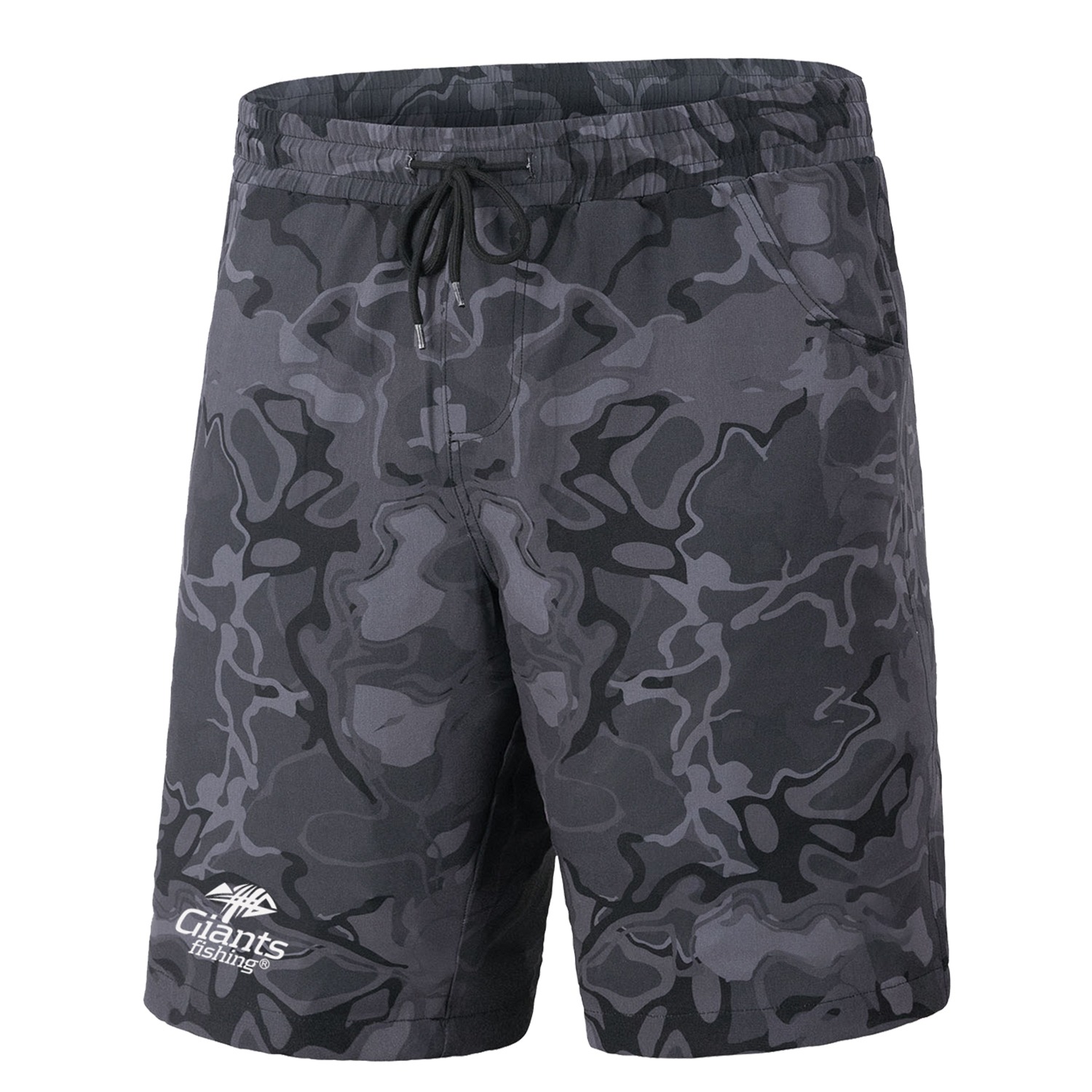Giants Fishing Kraťasy Shorts Quick Dry UV50+Camo Grey