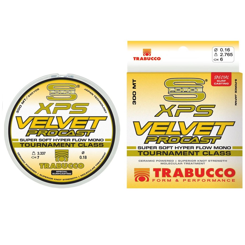 Trabucco Vlasec S-Force XPS Velvet Pro Cast 600m