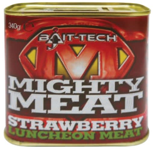 Bait-Tech Konzerva Mighty Meat Strawberry 340g