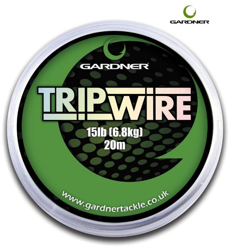 Gardner Návazcový vlasec Trip Wire - Chod Link 20lb, 9.1kg, Clear