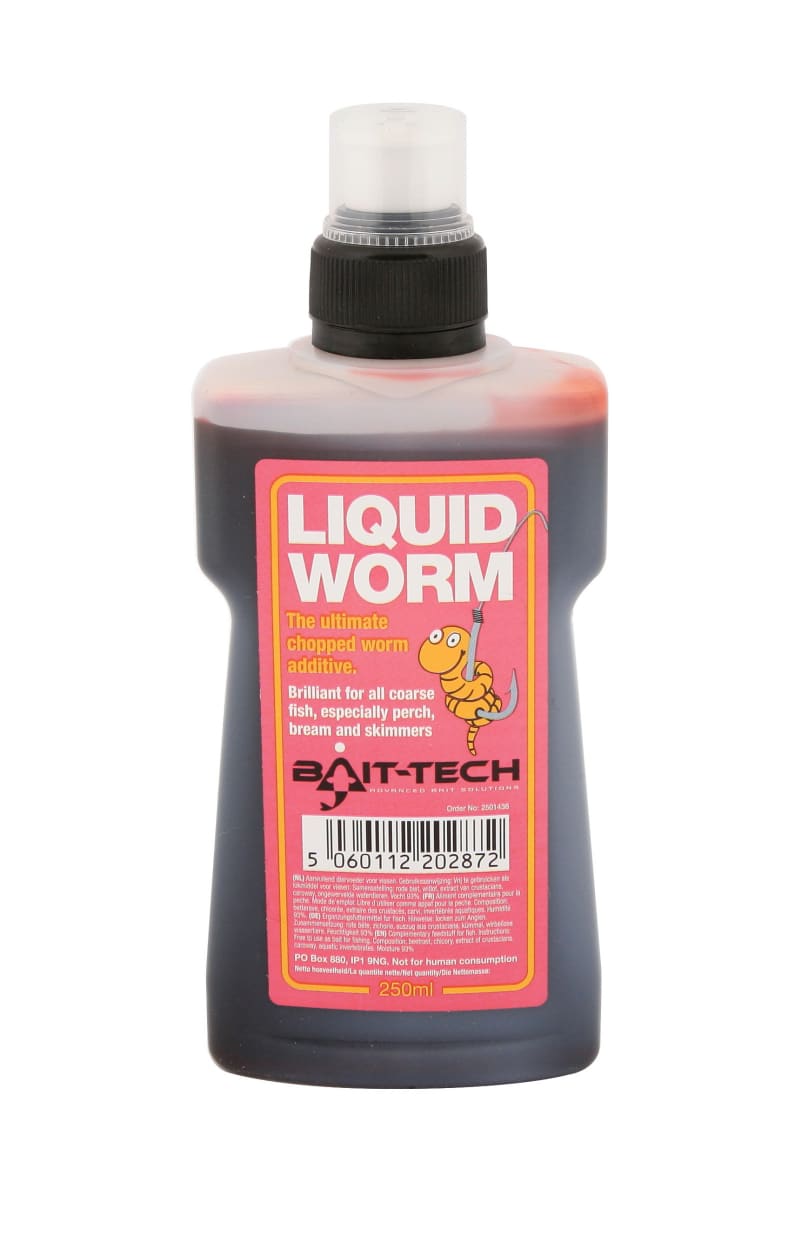 Bait-Tech Tekutá esence Liquid Worm 250ml