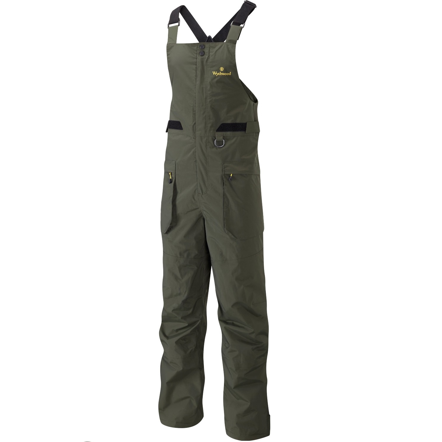 Wychwood kalhoty Bib and Brace zelené, vel.XXL
