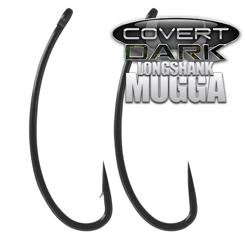 Gardner Háčky bez protihrotu Covert Dark Longshank Mugga Barbless 