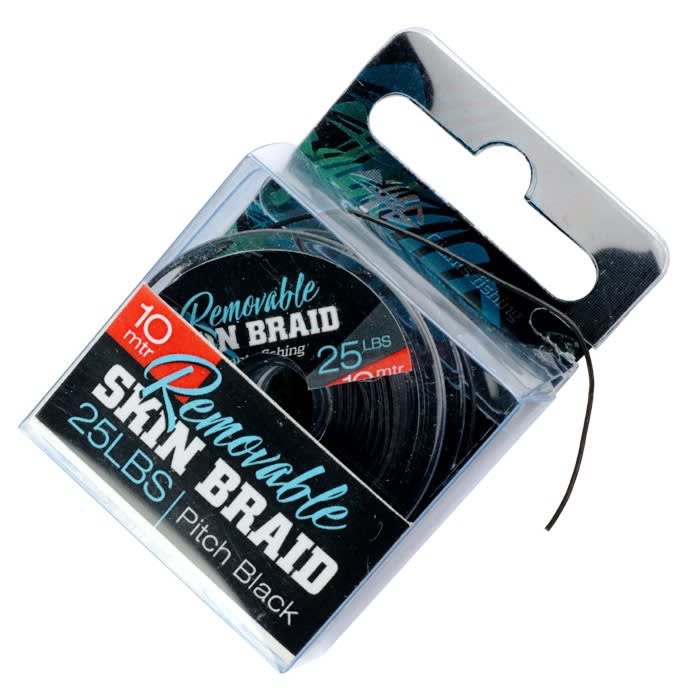 Giants fishing Splétaná šňůra Removable Skin Braid 35lbs/10m Pitch Black