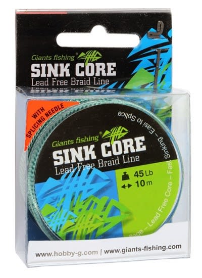 Fonott zsinór, Sink Core Lead Free Line 45Lb/10m Camou