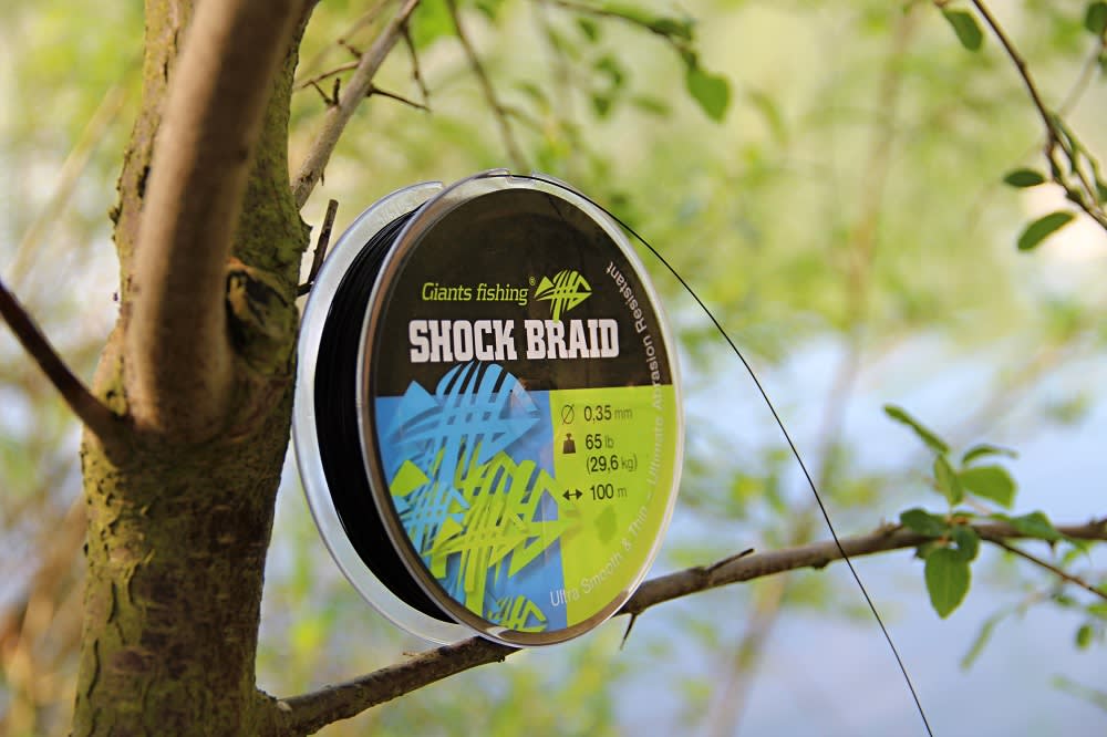 Giants fishing Splétaná šňůra Shock Braid 100m