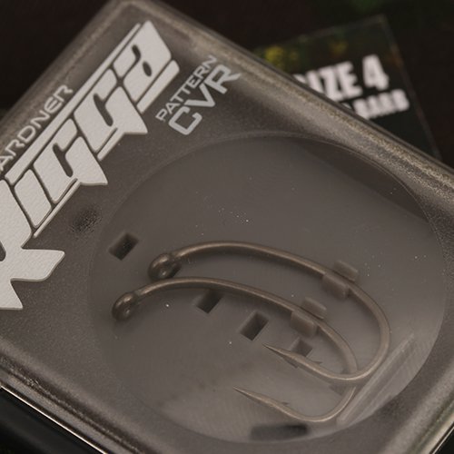 Gardner Háčky bez protihrotu Curved Rigga Hooks (CVR) Barbless