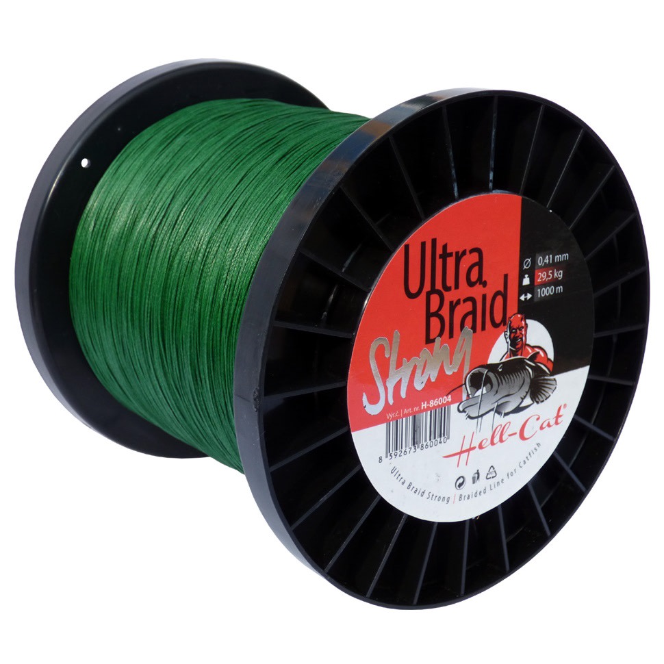 Hell-Cat Ultra Braid Strong 0,70mm, 90,90kg, 1000m