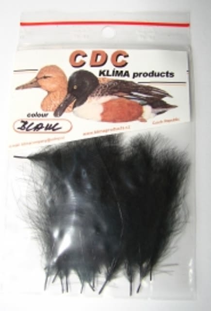 Klíma Products CDC peří  kachna - černá