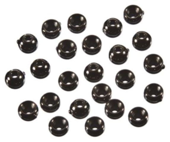 Giants fishing Hlavičky černé - Beads Black 2,8 mm/100 ks