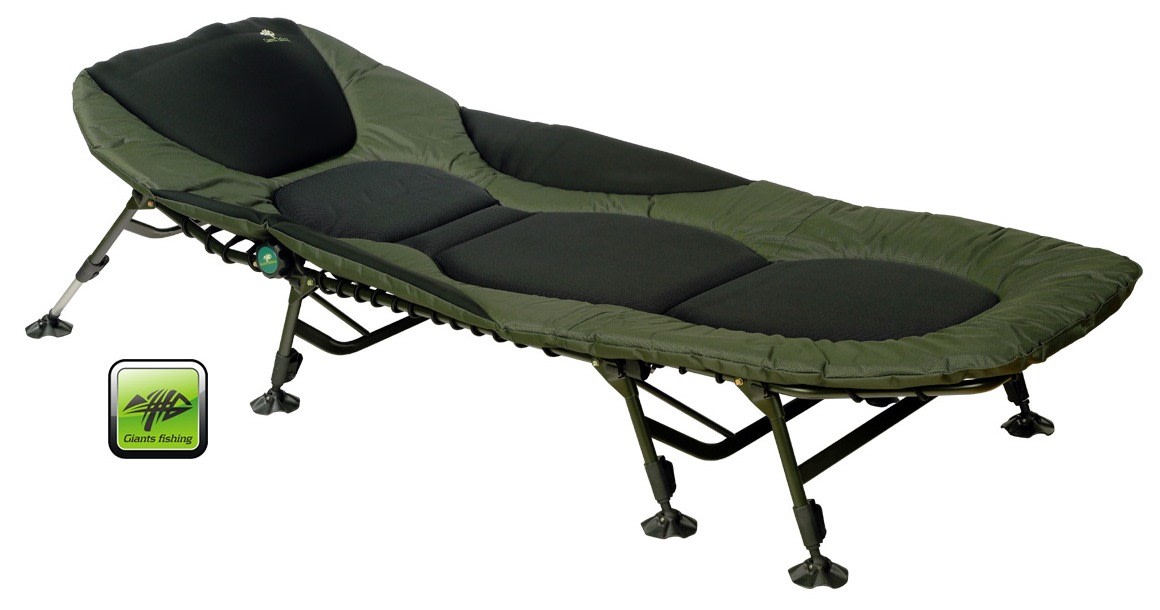 GIANTS FISHING Lehátko FLX Plus 8Leg Bedchair (205cmx85cm)