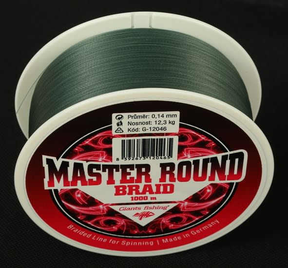 Master Round Braid 0,12mm/1000m