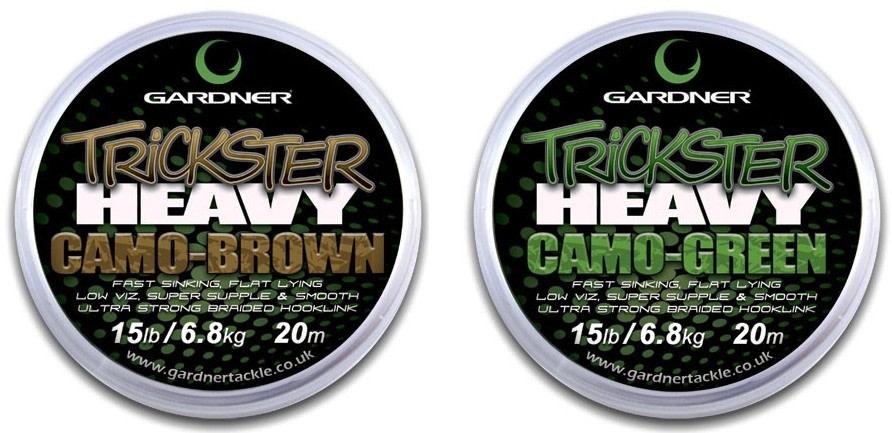 Gardner Spl. šňůra návazcová Trickster Heavy 20m/15lb