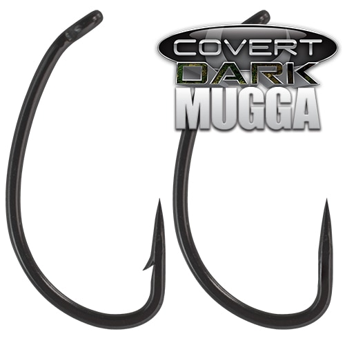 GARDNER Háčiky - Covert Dark Mugga Hook Barbed - vel. 12, (10ks)