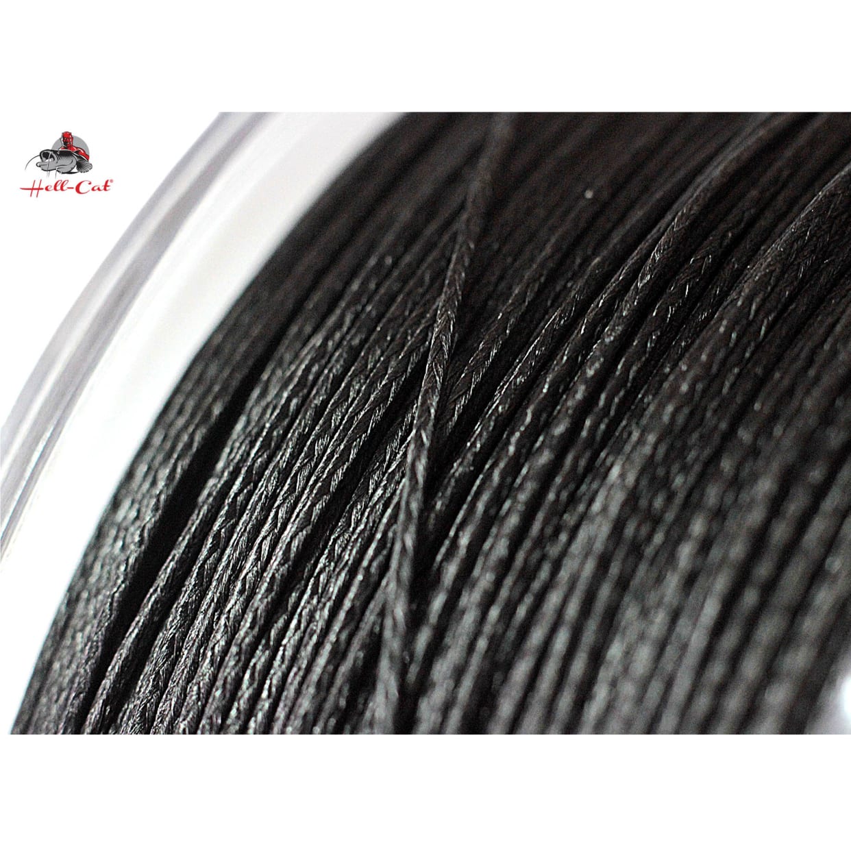 Hell-Cat Splétaná šňůra Round Braid Power Black 1000m