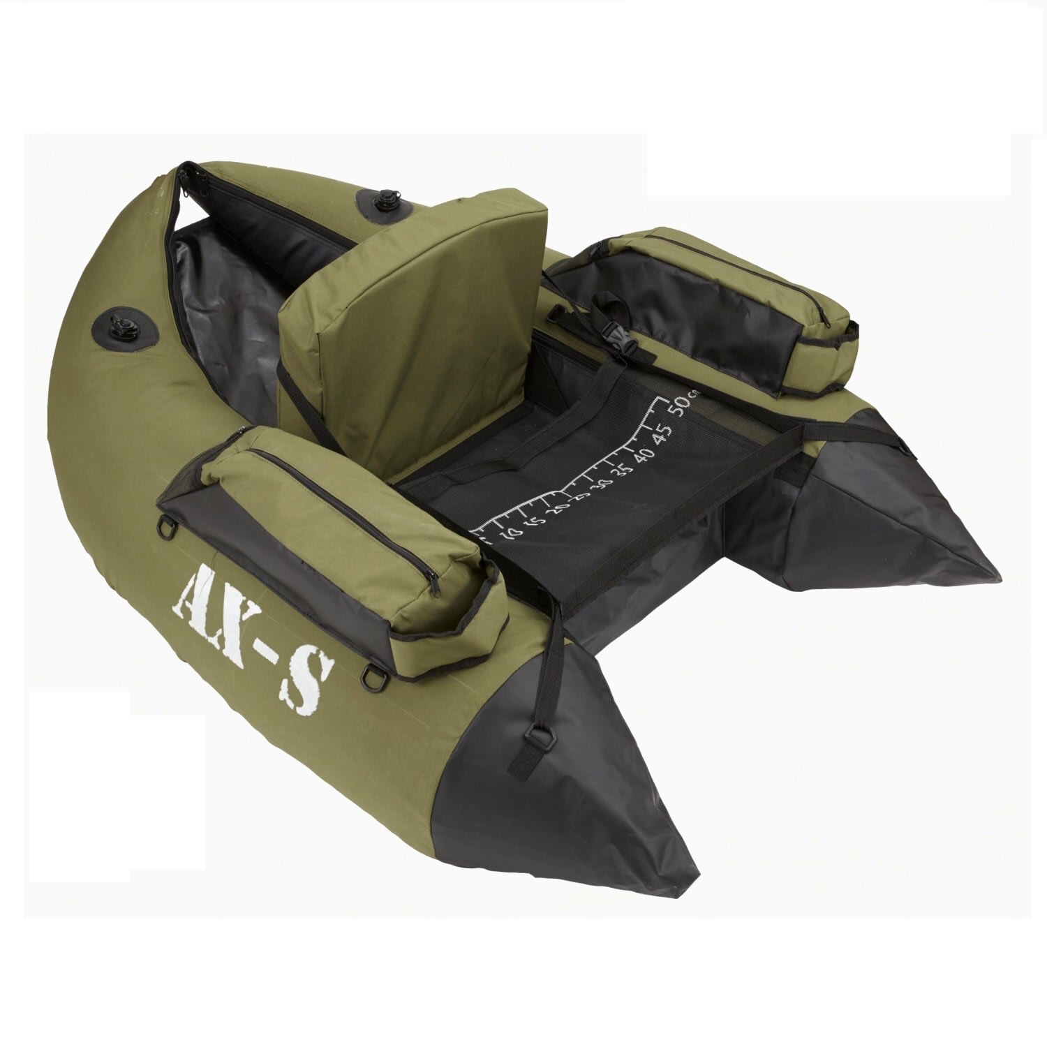 Sparrow Belly Boat AX-S DLX Olive