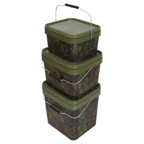 Gardner kbelík hranatý Square Buckets|Camo 5l