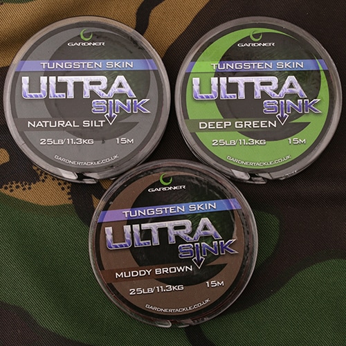 Gardner Splétaná šnůra Ultra Sink Tungsten 15m