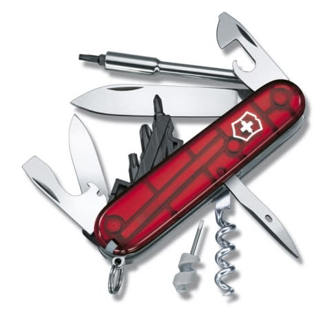 Victorinox Kapesní nůž CYBER TOOL červený průhledný