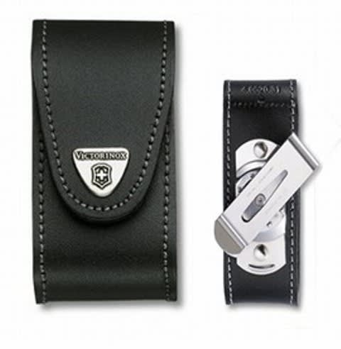 Victorinox Kožené pouzdro na nůž s klipem (91mm)