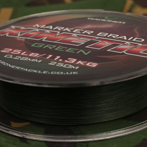 Gardner Splétaná šňůra Kinetic Marker Braid 250m, 25lb (11.3kg) 0.28mm