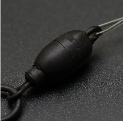Gardner Zátěž na obratlík Covert Tungsten QC Hook Swivel Hinge Beads, 8ks, vel.8mm x 4,8mm