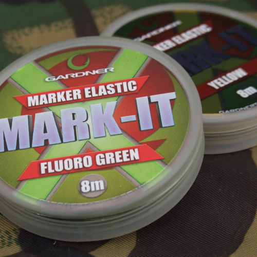 Gardner Guma Marker Elastic (8m) Fluoro Green