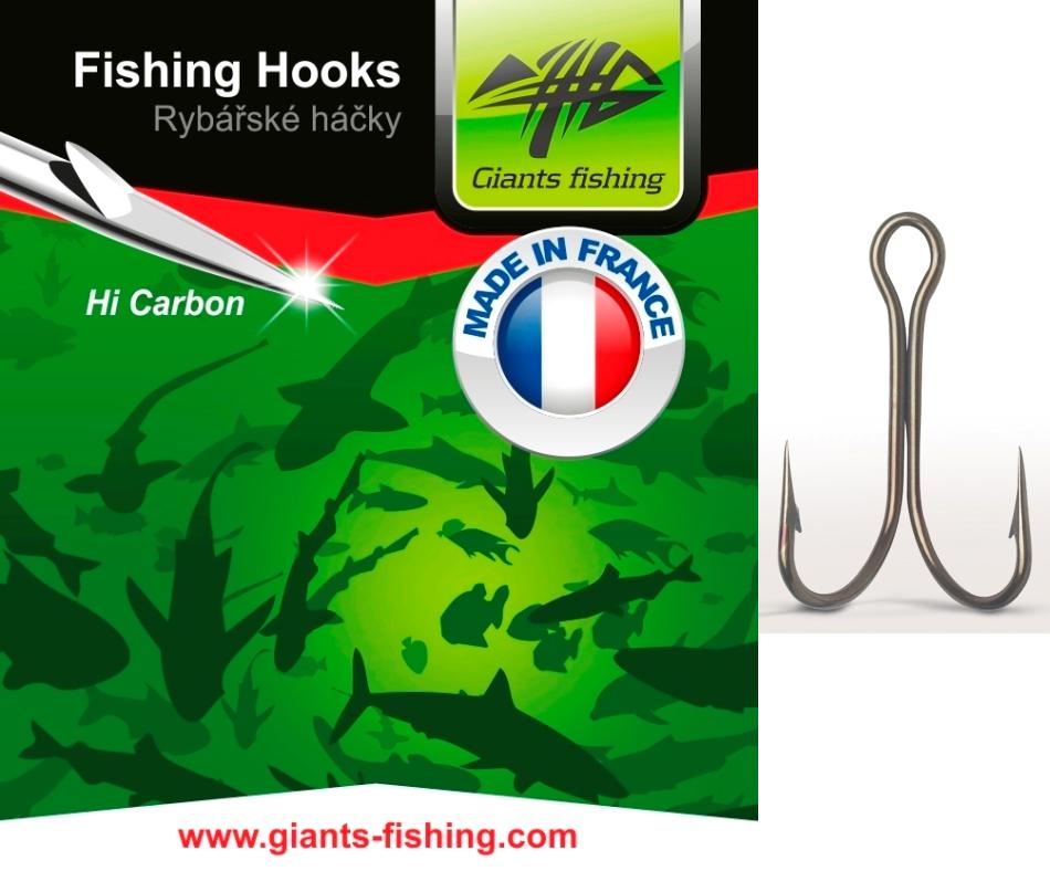 Giants fishing Dvojháček X1 Strong 100ks, vel.6