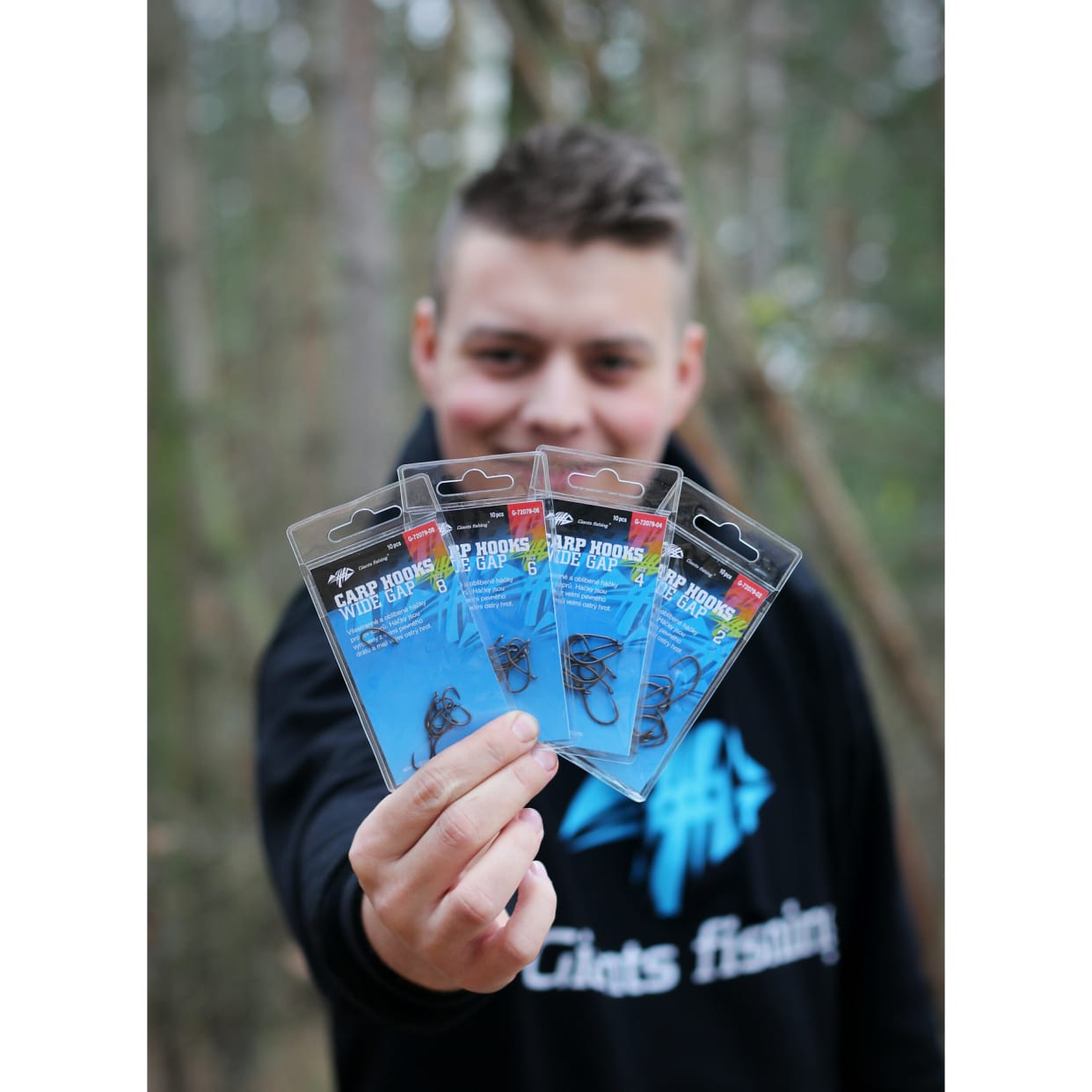 Giants fishing Háček s očkem Wide Gap 10ks