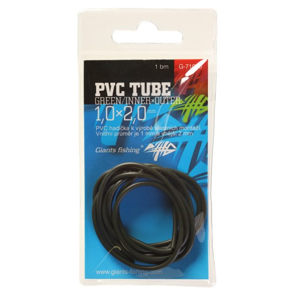 Giants fishing PVC hadička PVC Tube Green/InnerxOuter 1,0x2,0mm,1m