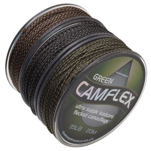 Gardner Olověná šňůrka Camflex Leadcore 20m