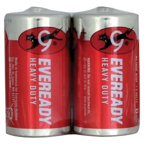 Eveready Baterie D/R20 1,5 V (2 kusy)