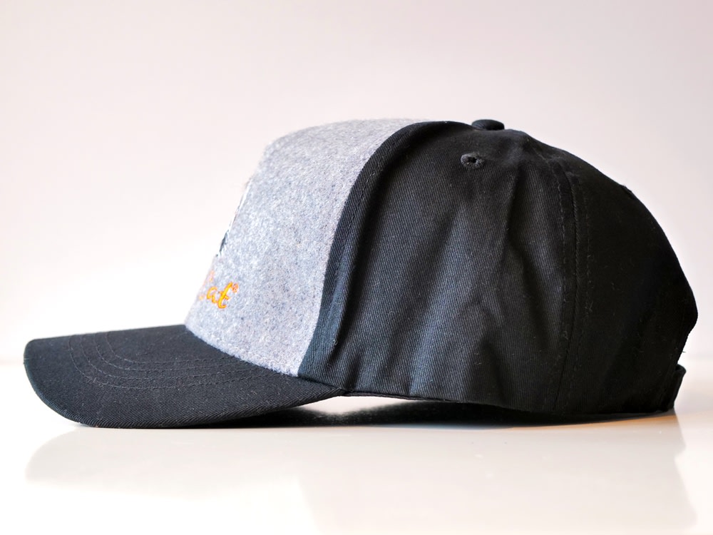 Kšiltovka Hell-Cat Black/Grey