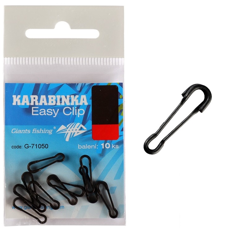 Giants fishing Karabinka Easy Klip 10ks