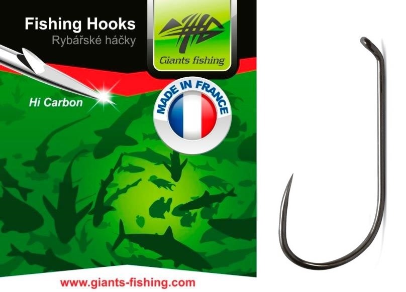 GIANTS FISHING Háčik muškársky Dry Fly Barbless vel.16 (10ks)