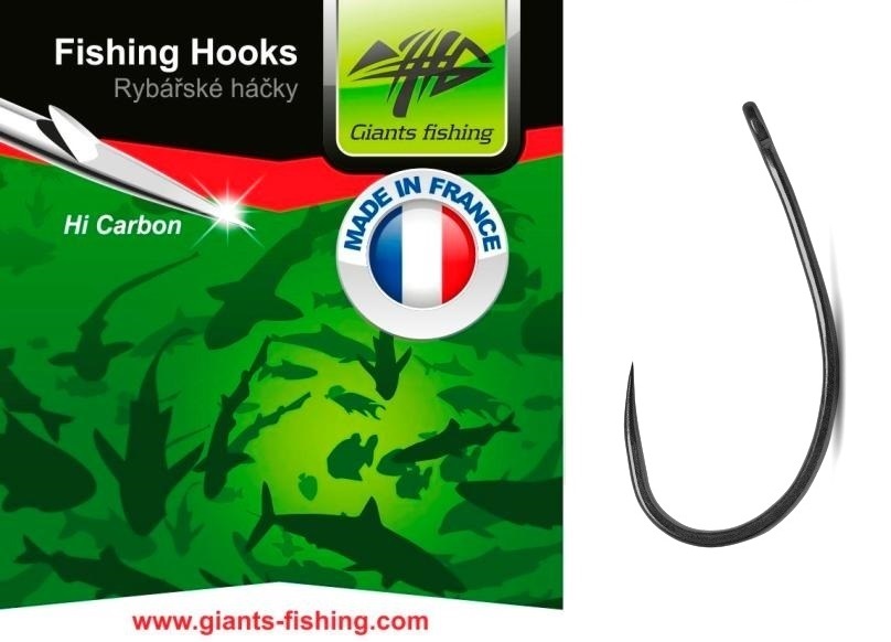 GIANTS FISHING Háčik muškársky Czech Nymph Barbless 10ks/vel.10