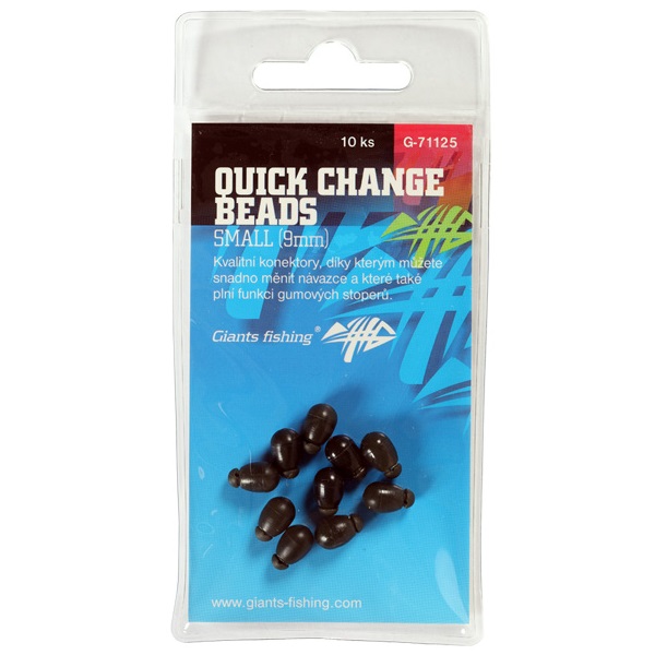 GIANTS FISHING Zarážky - Quick Change Beads Small 9mm, 10ks