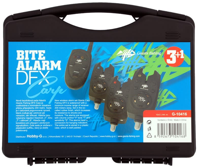 Set bait indicators DFX Carp (3+1)