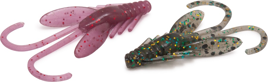 Rapture Gumová nástraha Alien Craw 2,5cm/12ks/bal.|Craw Smoke