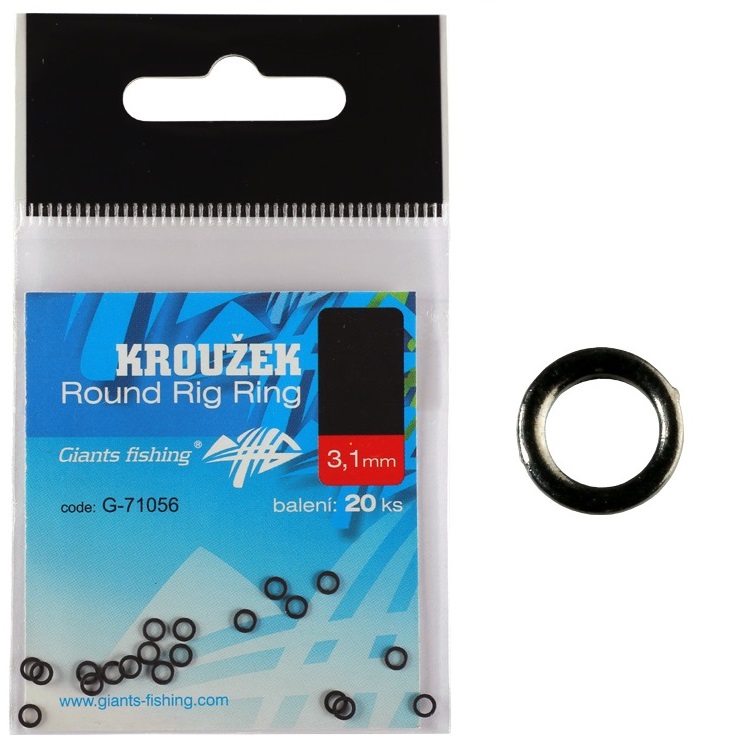 Giants fishing Kroužek Round Rig Ring 2.0mm/20ks