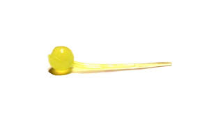 Relax Sperm worm 3/4 žlutá transparentní