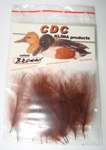 Klíma products CDC peří  kachna - hnědá