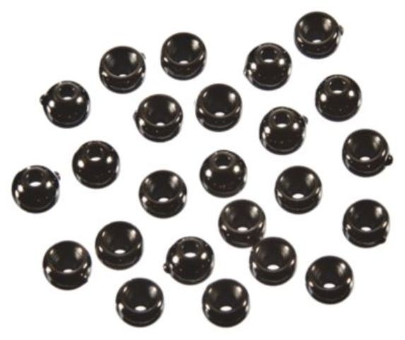 Giants fishing Hlavičky černé - Beads Black 3,3 mm/100 ks