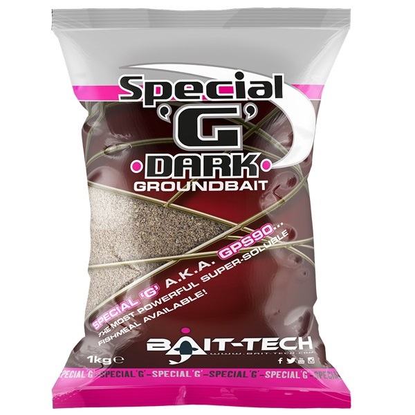 BAIT-TECH Krmítková zmes Special G Dark (1kg)