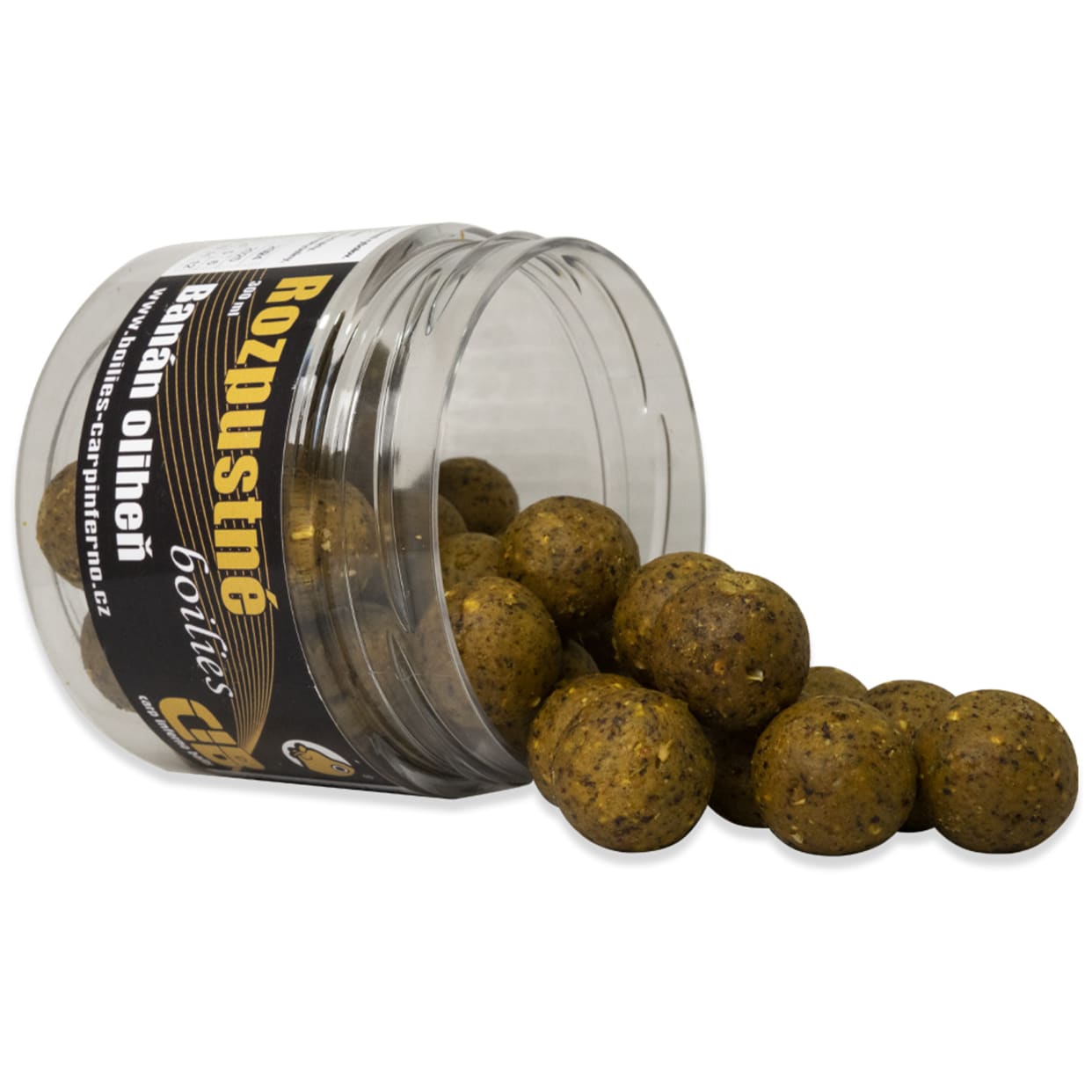 Carp Inferno Rozpustné Boilies Nutra Line Banán/Oliheň