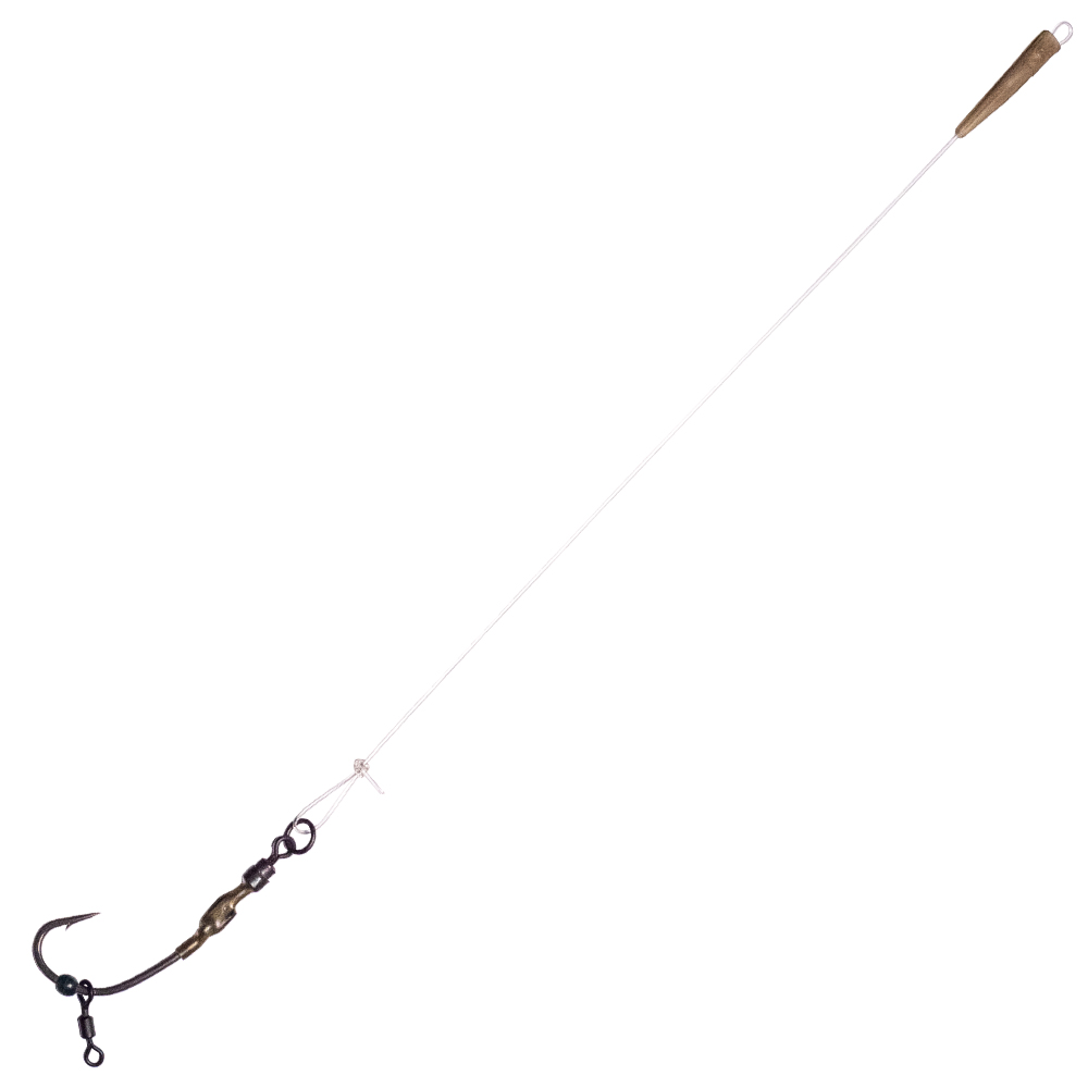 Carp Ronnie Rig Stiff Rig with Peg|size 6