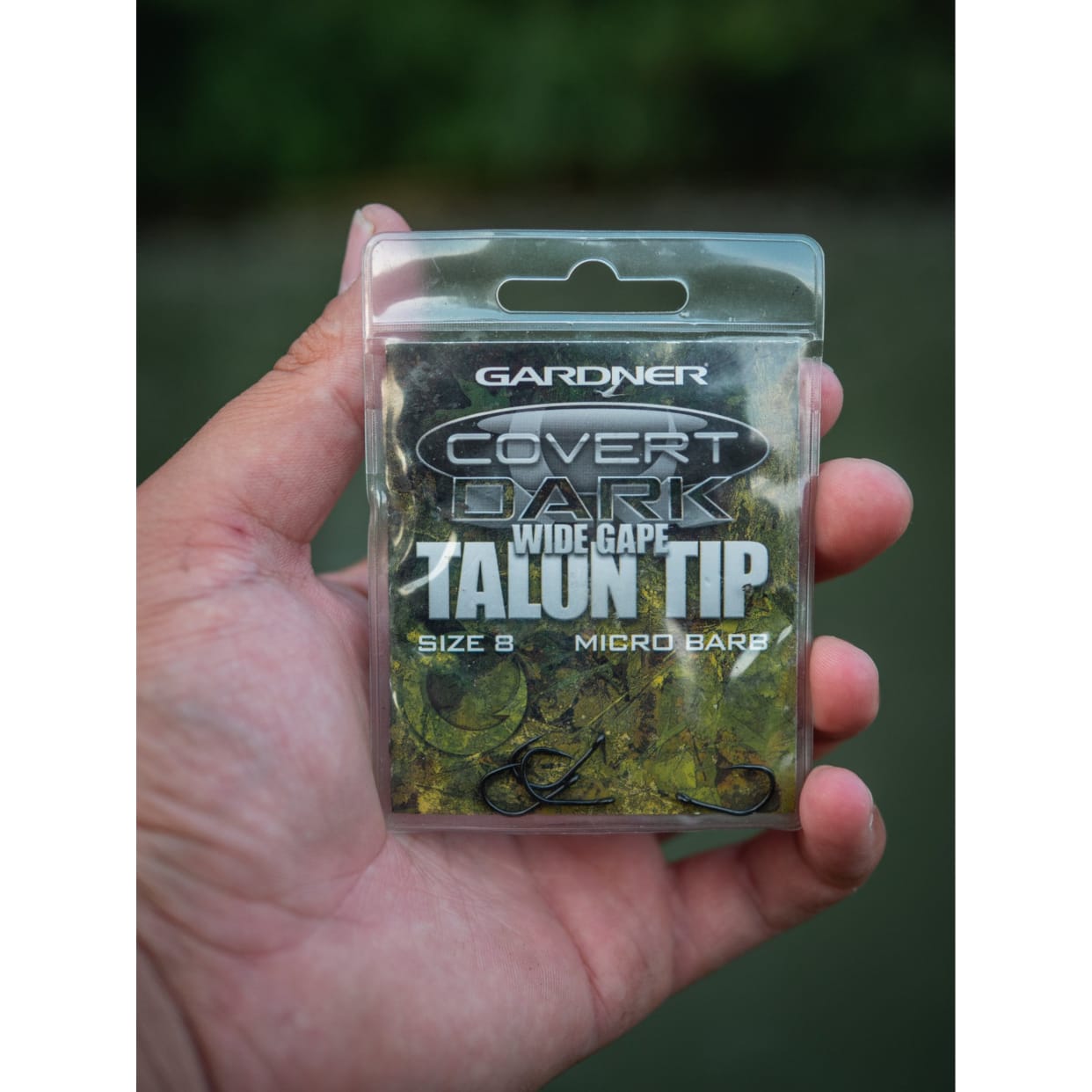 Gardner Háčky Covert Dark Wide Gape Talon Tip