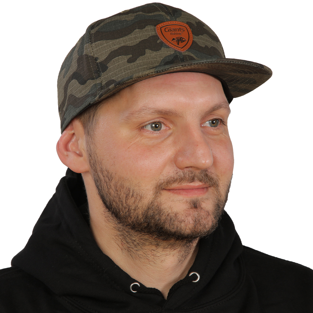 Giants fishing Kšiltovka Flat Cap Full Camo