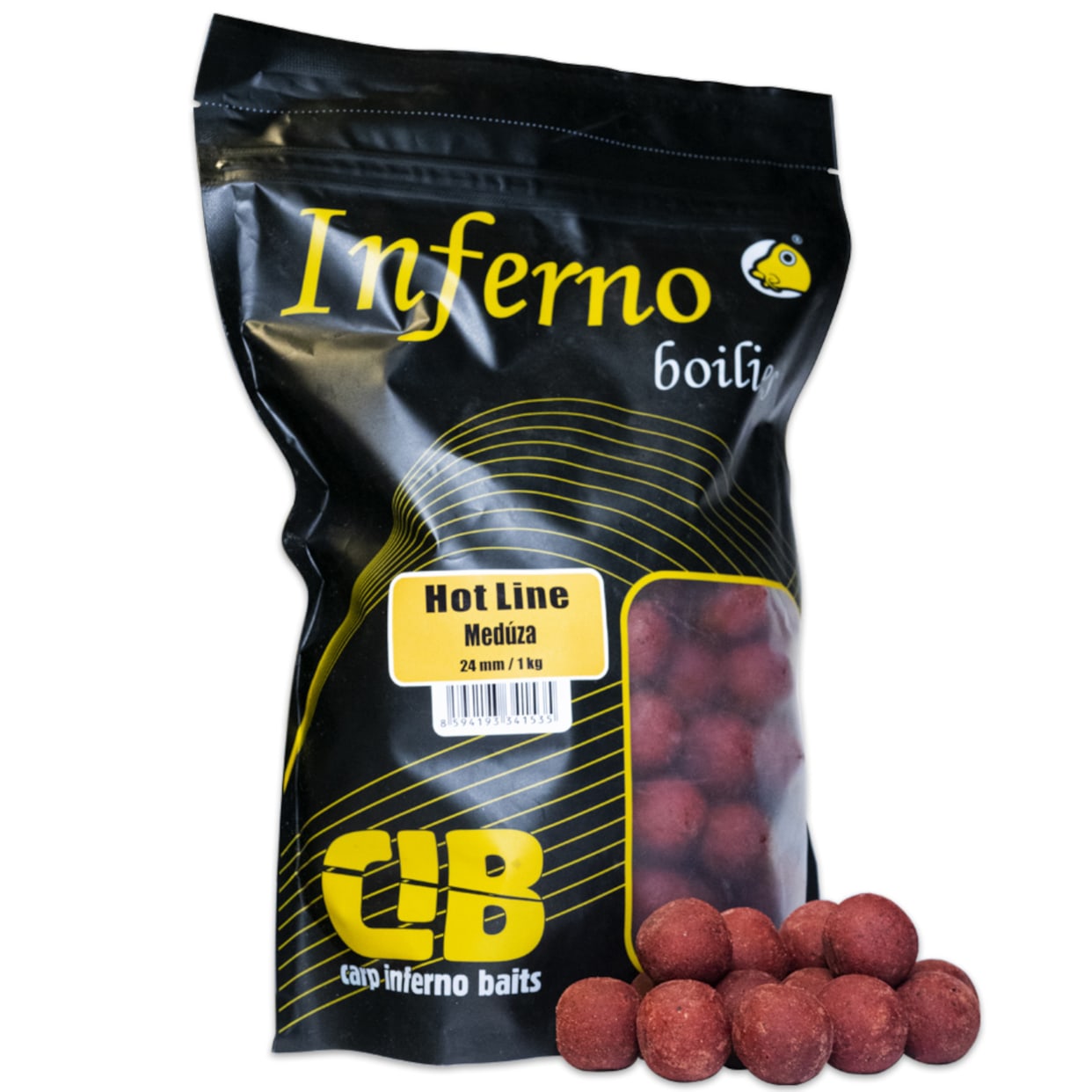 Fotografie Carp Inferno Boilies Hot Line - Medúza|20 mm 1 kg